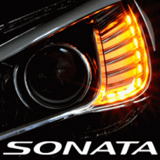 EXLED HYUNDAI LF SONATA - FRONT TURN-SIGNAL PANEL LIGHTING LED MODULES